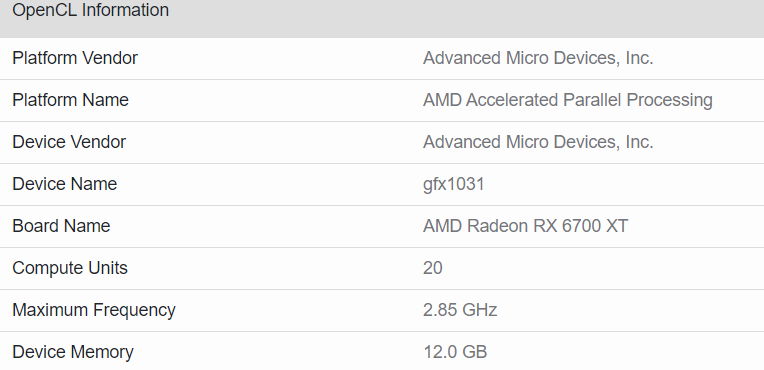 amd radeon rx 6700 xt specs หลุดผลทดสอบการ์ดจอ AMD Radeon RX 6700 XT รุ่นใหม่ล่าสุดที่กำลังจะเปิดตัวในเร็วๆ นี้