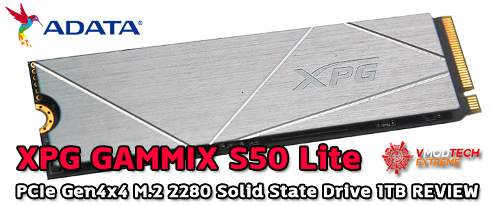 xpg gammix s50 lite pcie gen4x4 m XPG GAMMIX S50 Lite PCIe Gen4x4 M.2 2280 Solid State Drive 1TB REVIEW