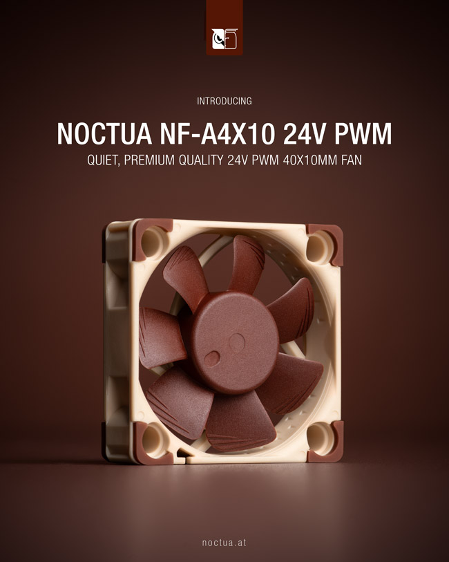 nf_a4x10_24v_pwm_launch_web nf a4x10 24v pwm launch web Noctua เปิดตัวพัดลม NF A4x10 24V PWM 40mm fan 24V รุ่นใหม่ล่าสุด