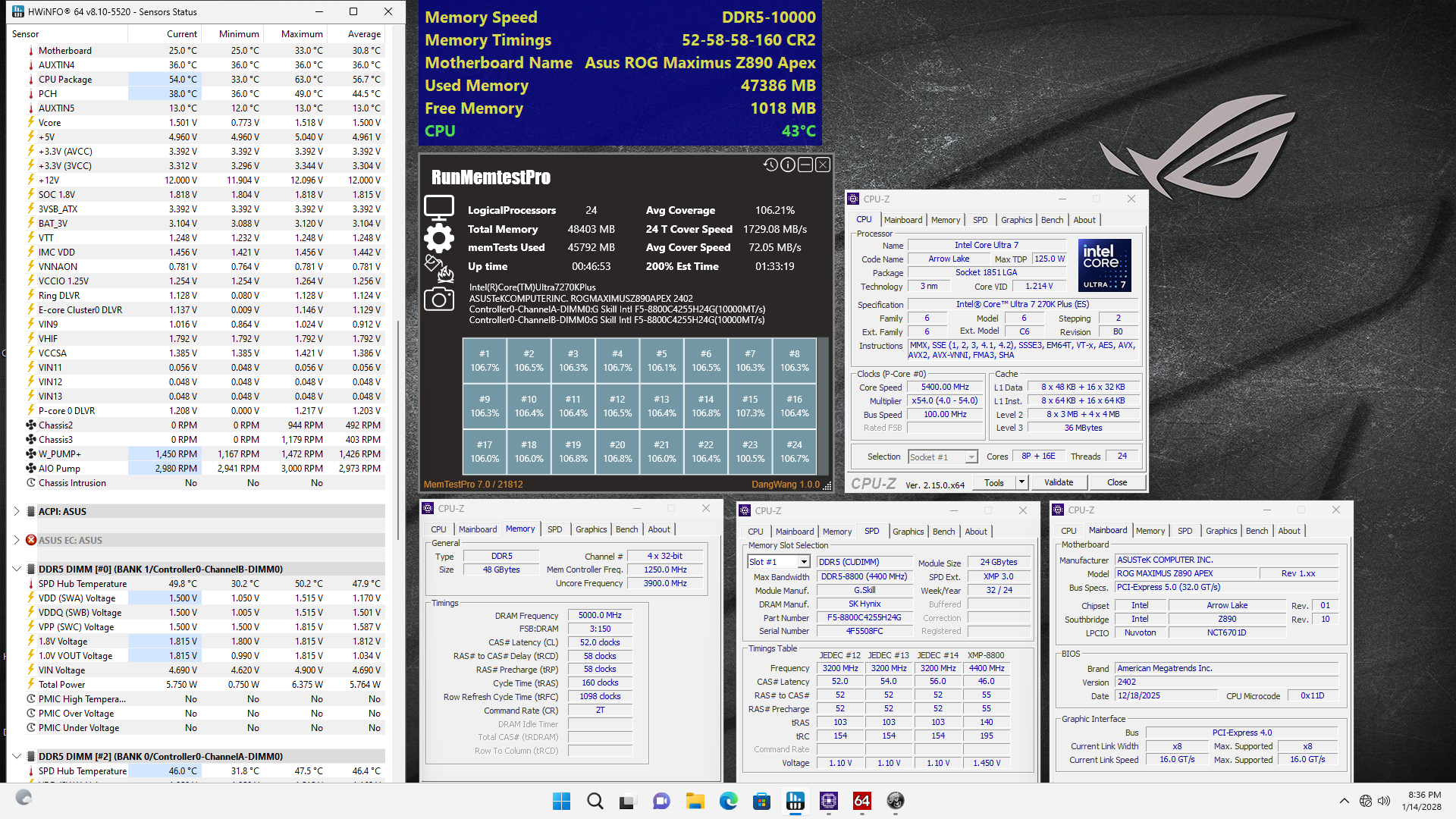 05-gskill-ddr5-10000-cudimm-2x24gb-270k-plus-apex-screenshot2