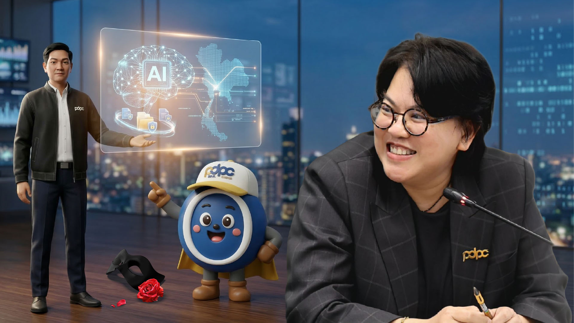 สื่อสารองค์กร สคส. ชู AI ขับเคลื่อน GovTech ไทย สื่อสารเรื่อง PDPA ให้เข้าใจง่าย สร้างภูมิคุ้มกันข้อมูลสังคมดิจิทัล