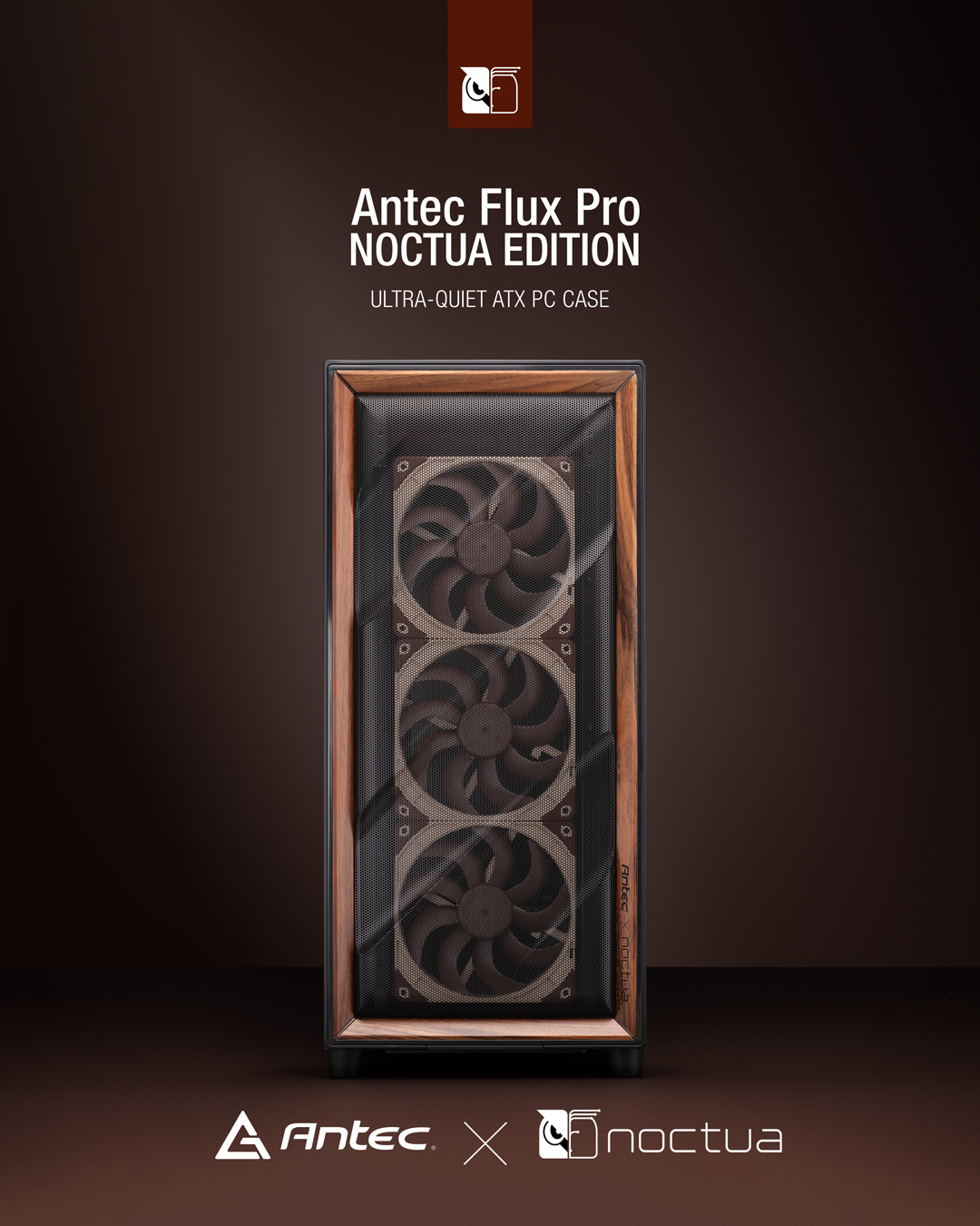 Antec จับมือ Noctua เปิดตัว Flux Pro Noctua Edition เคสเงียบขั้นสุดสำหรับสายพรีเมียม