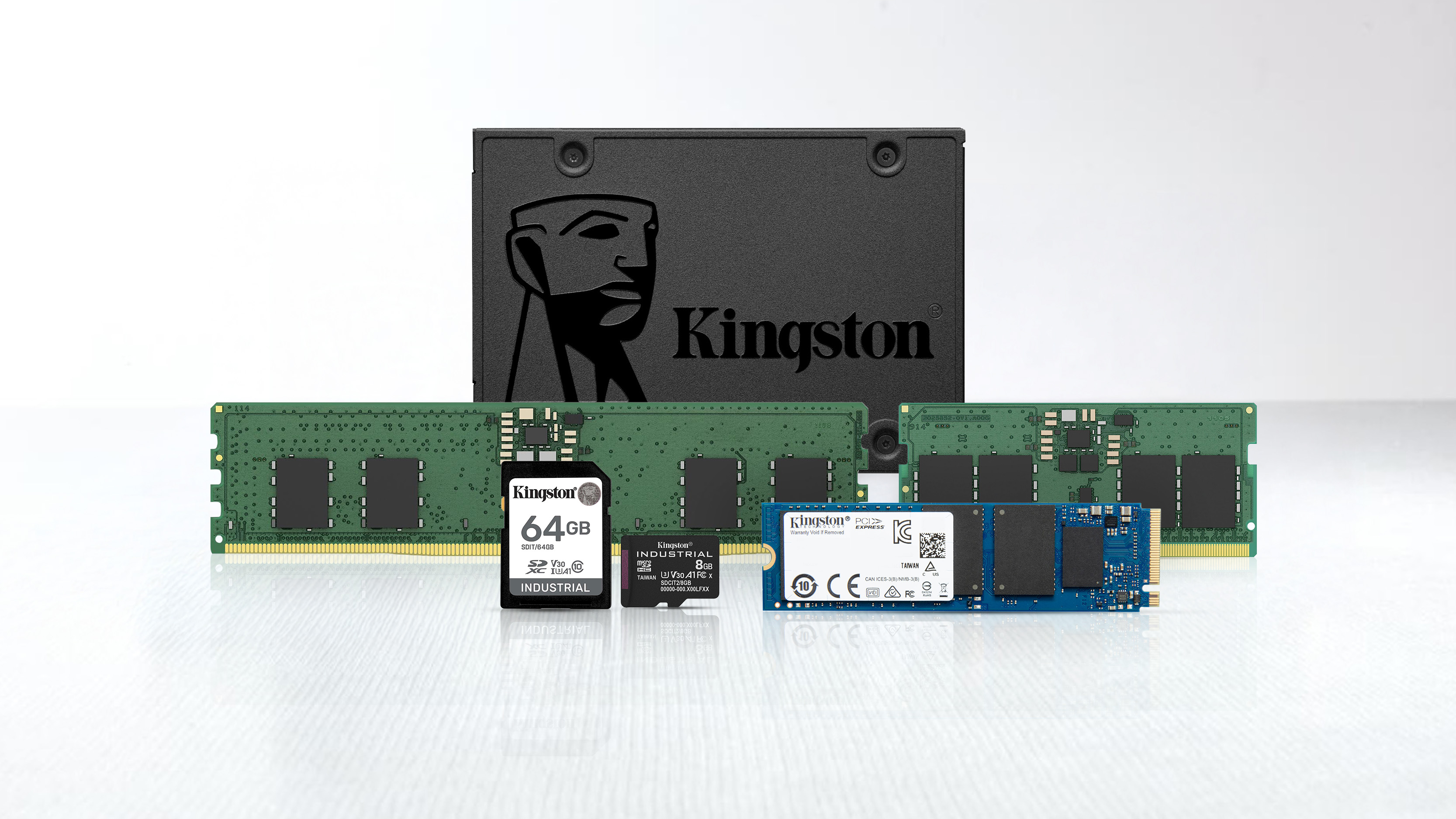 Kingston Technology นำเสนอโซลูชันหน่วยความจำแบบ Design-in และ โซลูชัน SSD ระดับอุตสาหกรรม สำหรับระบบปฏิบัติการหลัก
