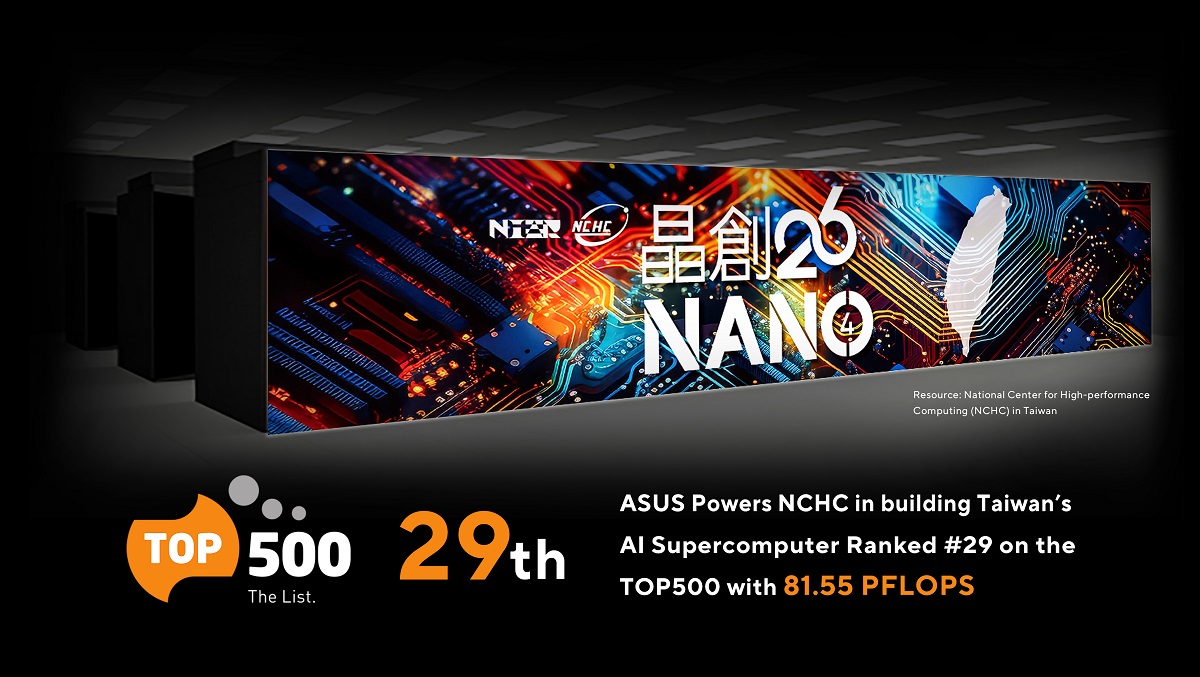  ASUS ผนึกนวัตกรรม NVIDIA จุดพลังประมวลผล AI ระดับชาติ ติดอันดับ Top 40 ซูเปอร์คอมพิวเตอร์โลก พร้อมก้าวสู่ตลาดไทยปี 2569