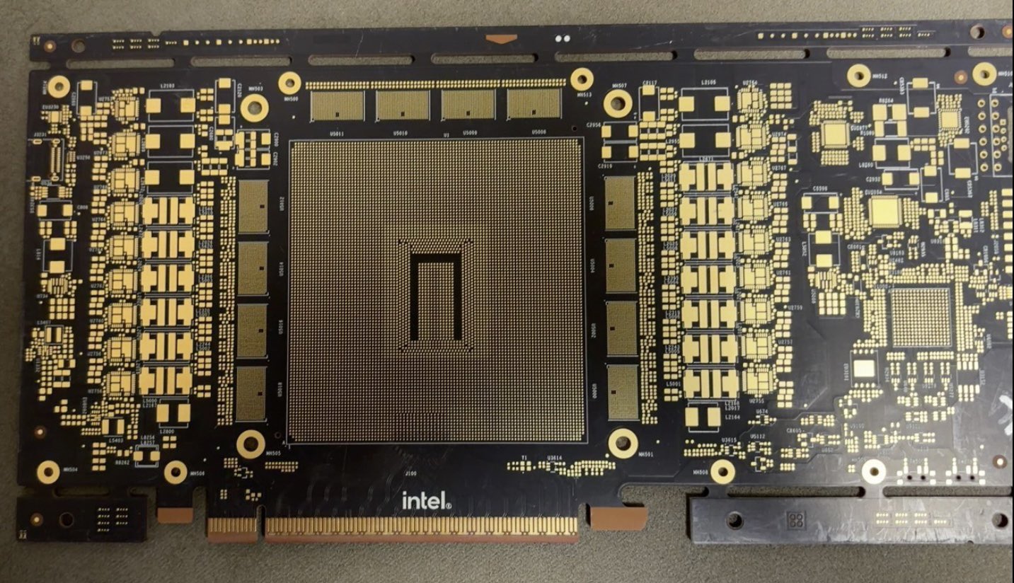 ภาพหลุด PCB ของ Intel Crescent Island ตัวเร่ง AI รุ่นใหม่หลุดออกมาบนโลกออนไลน์