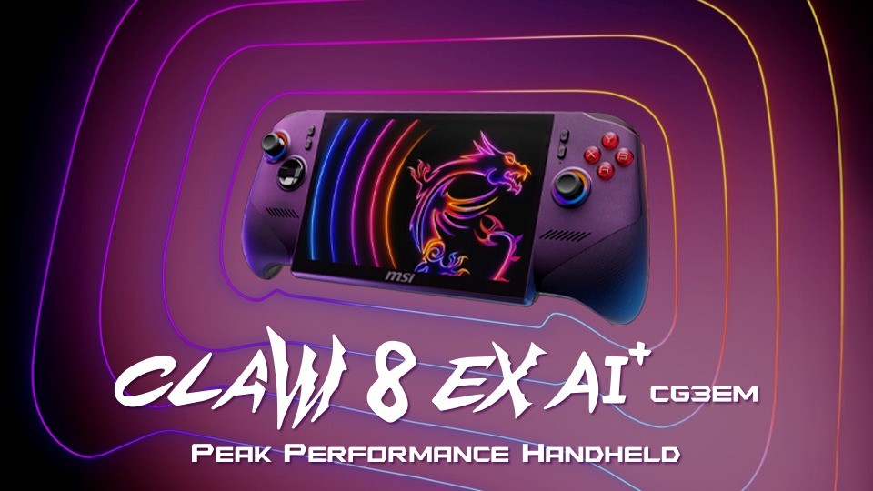 MSI เปิดตัว Claw 8 EX AI+ เครื่องเล่นเกมพกพาพร้อม Intel Arc G3 Extreme และ Titan 18 HX Dragon Edition Draco Epic ภายในงาน COMPUTEX 2026