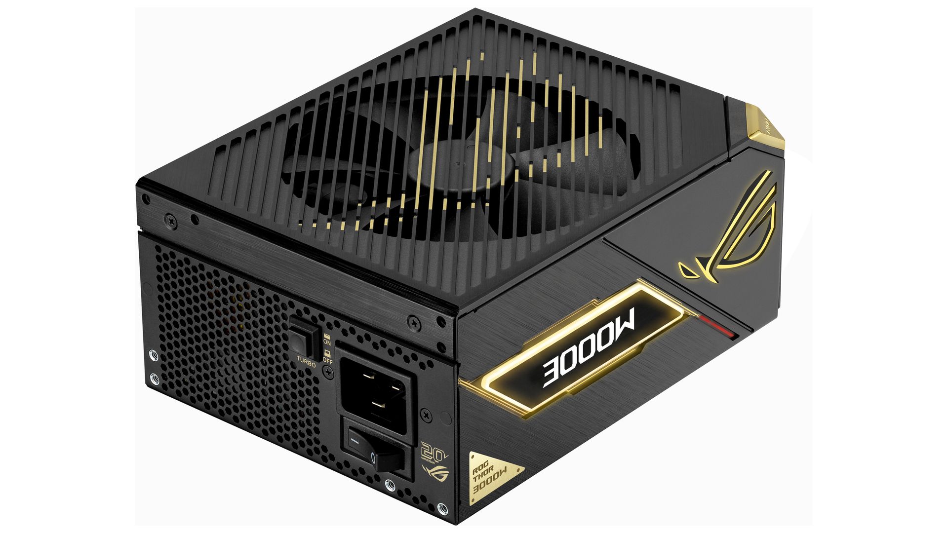 ASUS เปิดตัวพาวเวอร์ซัพพลายระดับสุดขั้ว ROG Thor 3000W Titanium III Edition 20 รุ่นพิเศษฉลองครบรอบ 20 ปี