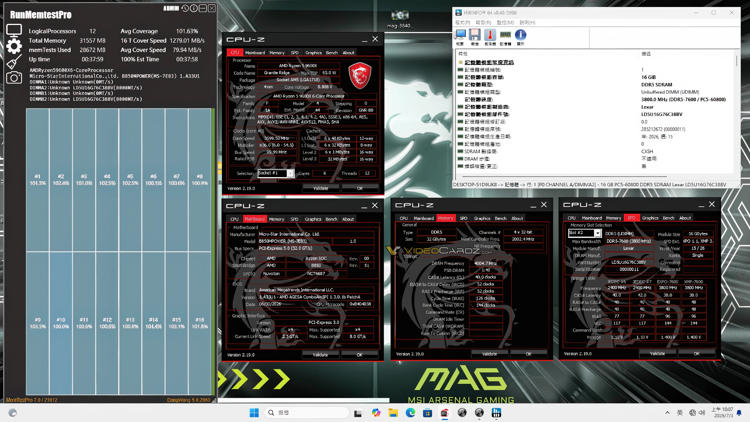 msi-cmxt-ddr5-8000-memory-validation