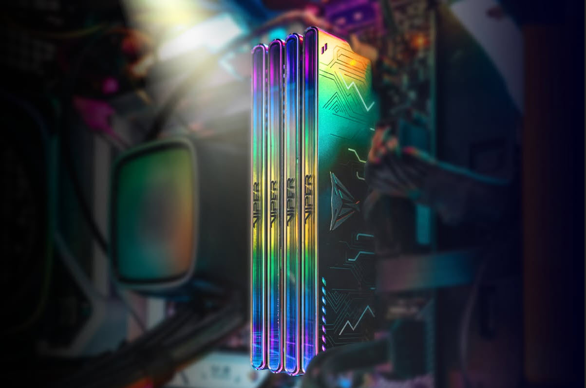 Patriot เปิดตัว! Viper Infinite DDR5-8200 ดีไซน์ Infinity Mirror บริเวณแถบไฟด้านบน และมีให้เลือกทั้งรุ่น RGB และ Non-RGB