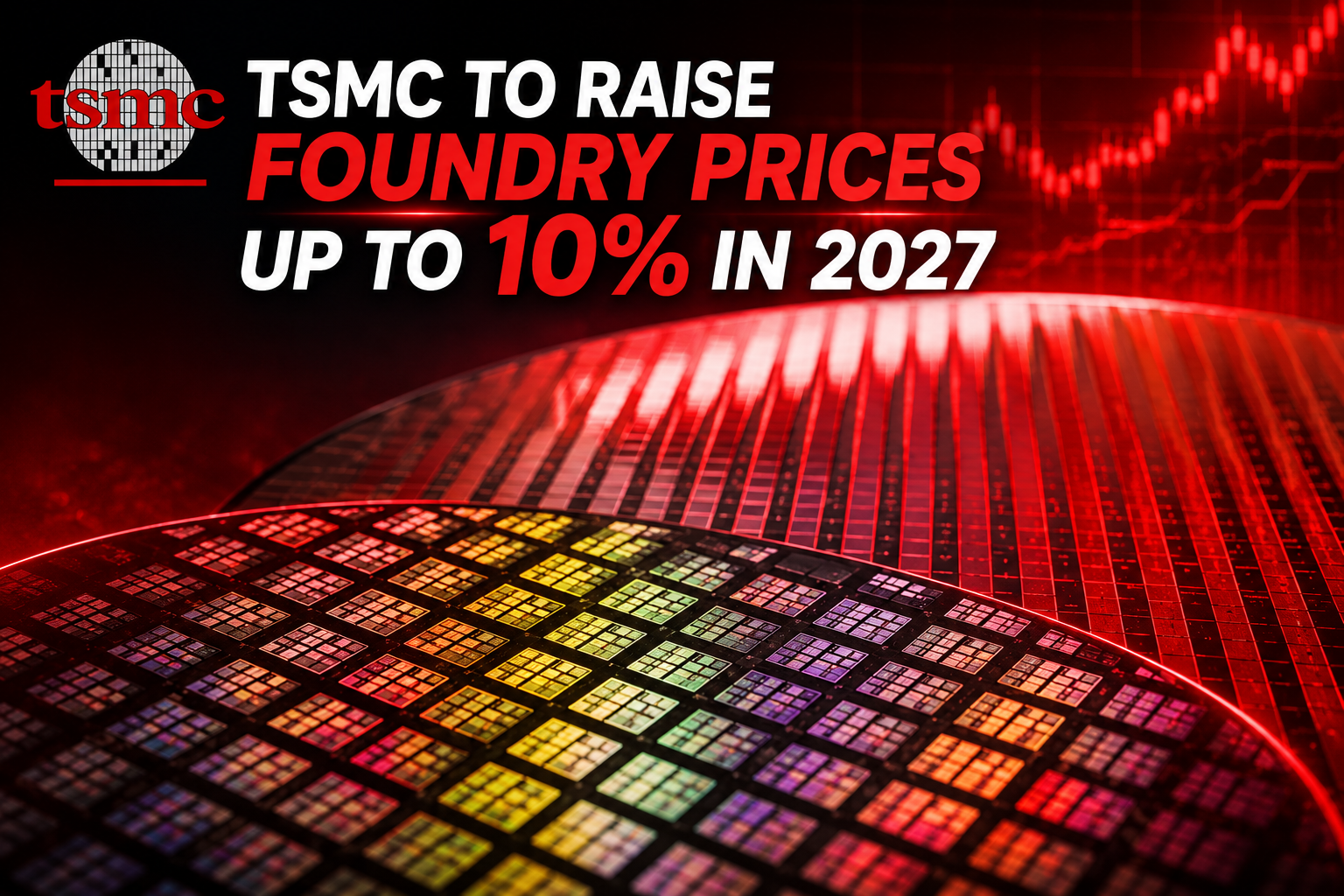 ราคา CPU, GPU และสมาร์ทโฟนอาจแพงขึ้นในปี 2027 หลังมีรายงานว่า TSMC เตรียมปรับขึ้นค่าผลิตชิป (Foundry) สูงสุดราว 10%