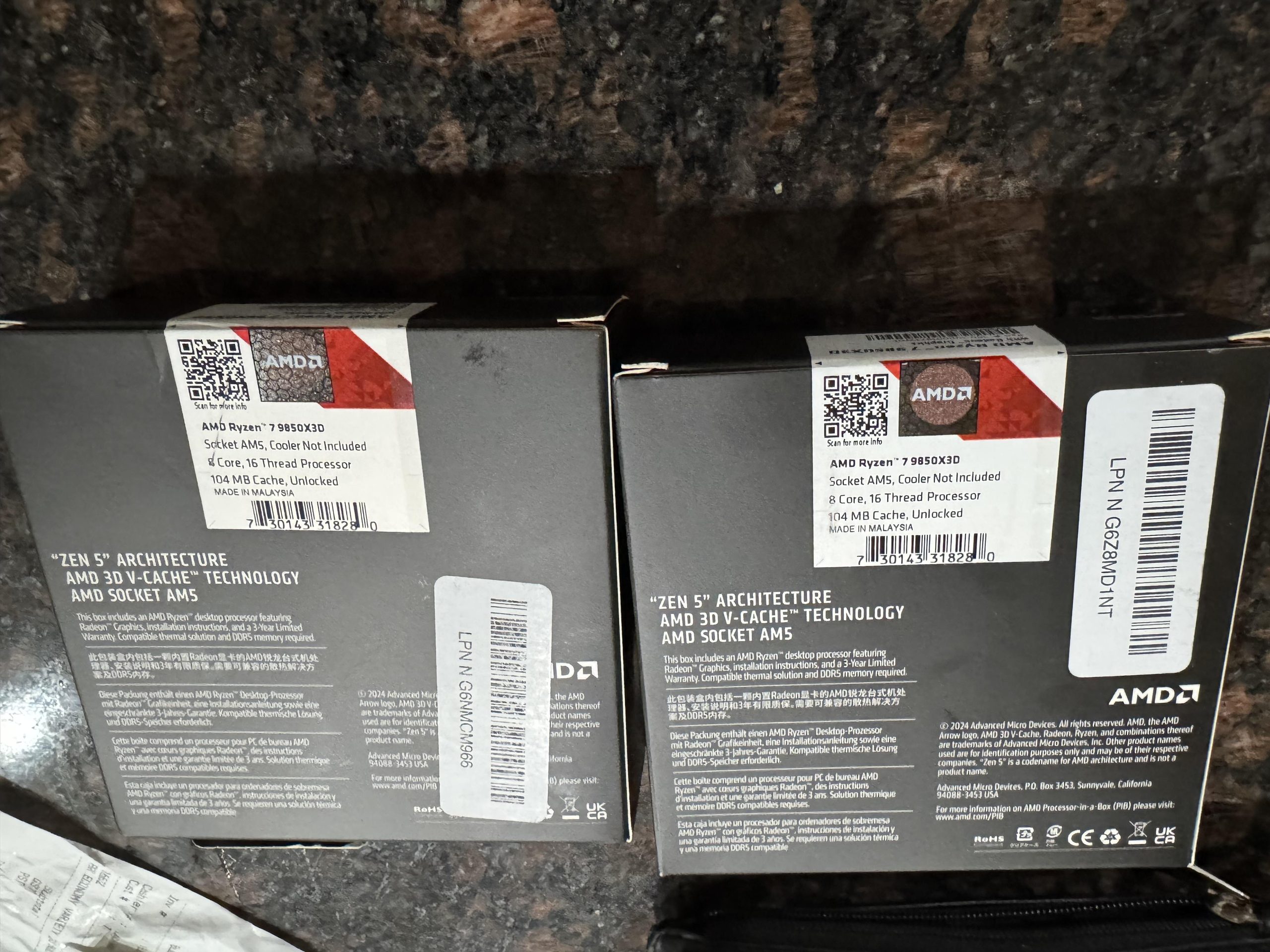 สั่ง Ryzen 7 9850X3D จาก Amazon 2 ครั้ง แต่ได้ Intel Core i3 กลับมาทั้งสองครั้ง