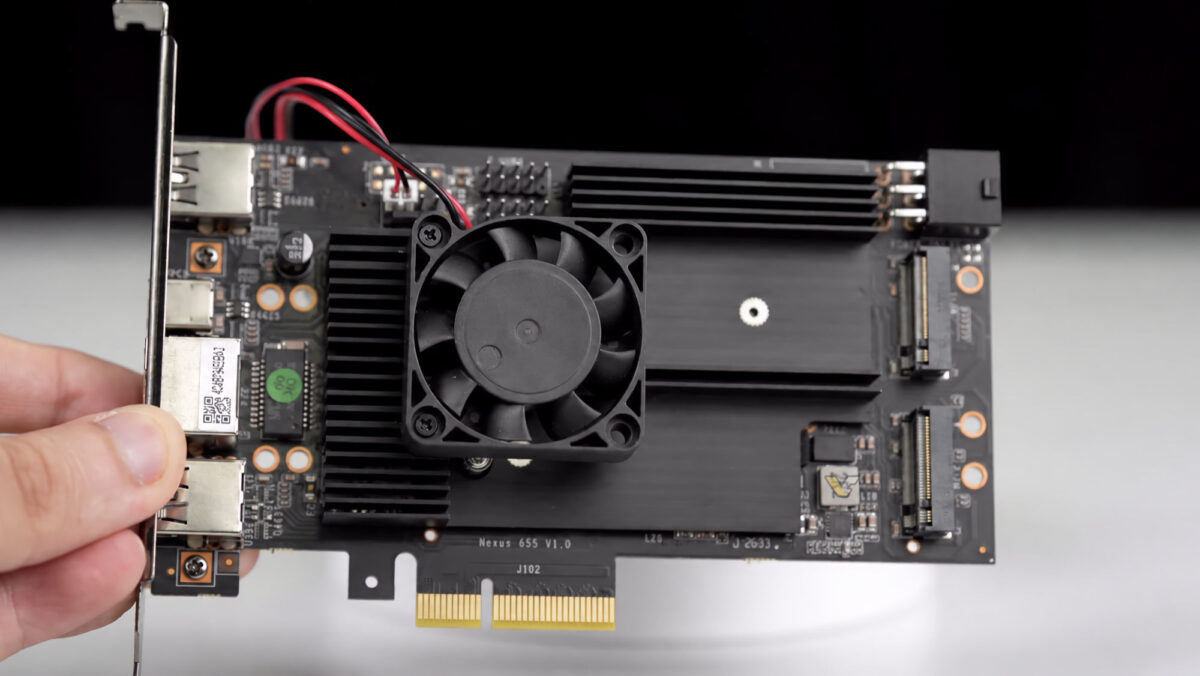 JGINYUE เปิดตัวการ์ด PCIe ชิปเซ็ต AMD B650 เพิ่ม 4 ช่อง M.2 ราคาเริ่มราว $58