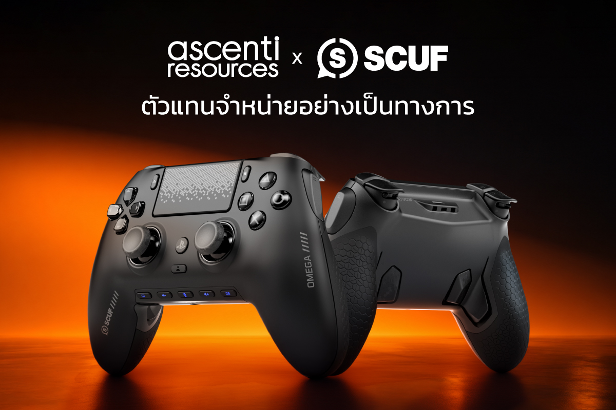 SCUF OMEGA มาแล้ว! Ascenti เปิดตัว Controller สาย E-Sport Officially Licensed สำหรับ PS5® จัดเต็ม 11 ปุ่มเสริม และ TMR Thumbsticks พร้อม Polling Rate สูงสุด 1000 Hz บน PC