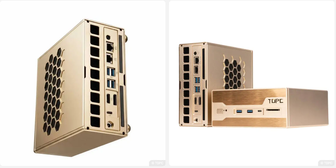TOPC TXA2 Mini PC ใช้ Ryzen AI Max+ PRO 495 พร้อม RAM 192GB ราคาเริ่มต้น $6,399