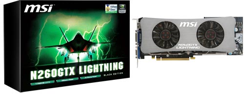 260 lightning box MSI GTX260 Lightning Black Edition 