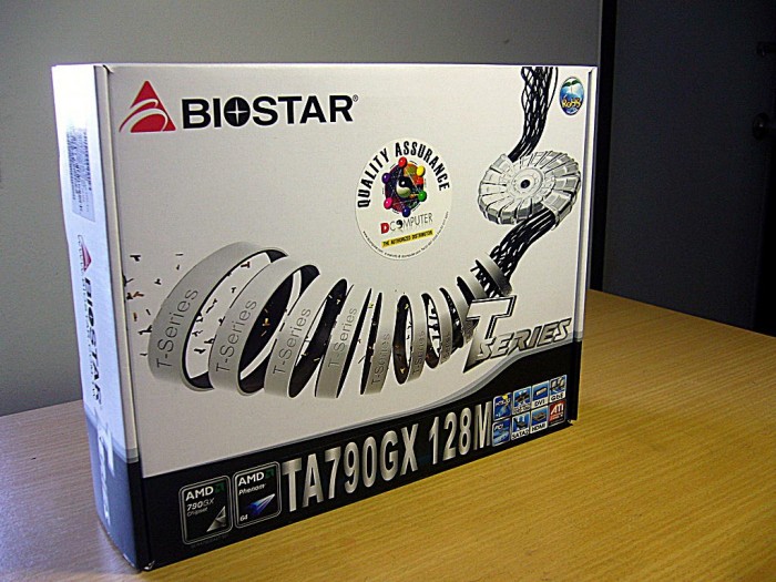 1 ta790gx 128m 01 700x525 custom แกะกล่อง Review Biostar TA790GX 128M